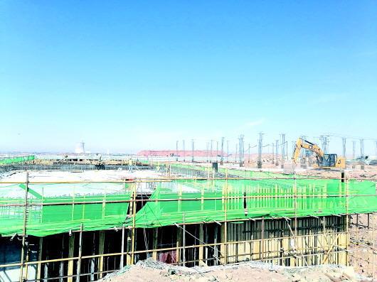 白銀市銀東工業(yè)園污水處理廠一期工程加緊建設(shè)，助力生態(tài)環(huán)保提升